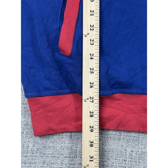 New York Giants Hoodie Sweatshirt Mens XXL Blue Red Football Full Zip G-III - Picture 3 of 13